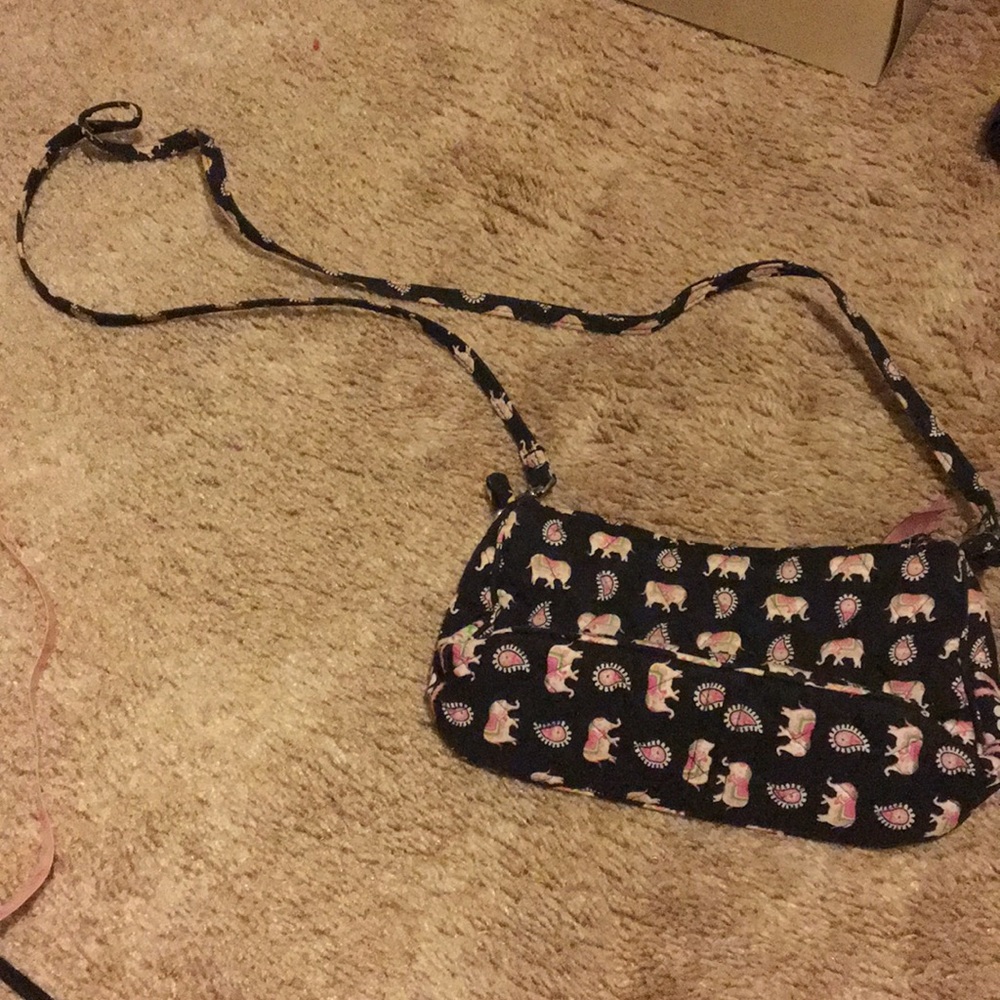 Vera Bradley Pink Elephant Crossbody